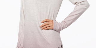 Ideology Women's Cutout-Back Gradient Top Pink Size X-Small