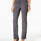 Charter Club Women's Lexington Straight Leg Jeans Grey Size 8
