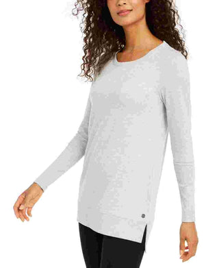 Ideology Women's Tunic Gray Size Small