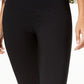 INC International Concepts Women's Skinny Ruffled Ankle Pants Black Size 8