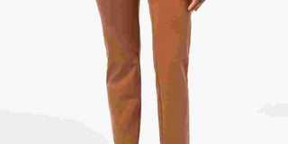 Charter Club Women's Cambridge Pull On Ponte Pants  -Brown- Size 16