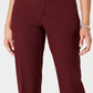Charter Club Women's Slim Leg Ankle Pants Wine Size 6 Petite