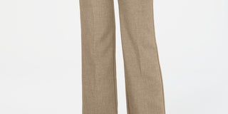 Charter Club Women's Belted Slim It Up Trousers  Beige Size 16 Petite