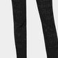 Style & Co Women's Curvy-Fit Skinny Printed Jeans Black Size 4