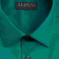 Alfatech By Alfani Men's Slim Fit Performance Stretch Easy Care Solid Dress Shirt Green Size 14.5x32-33