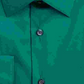 Alfatech By Alfani Men's Slim Fit Performance Stretch Easy Care Solid Dress Shirt Green Size 14.5x32-33