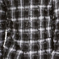 INC International Concepts Men's Frayed Plaid Shirt White Size XX-Large
