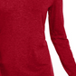 Maison Jules Women's Turtleneck Top Red Size Small