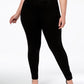 INC International Concepts Women's Plus and Petite Plus Size Tummy Control Beyond Stretch Skinny Jeans Black Size 18W