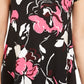 Alfani Women's Printed T-Shirt Wine Size Large