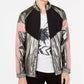 INC International Concepts Men's Colorblocked Track Jacket Beige Size Large