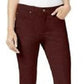 Charter Club Women's Lexington Straight-Leg Jeans Wine Size 2 Petite