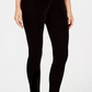 JM Collection Women's Velvet Leggings Blue Size Petite Small