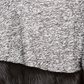 JM Collection Women's Faux Fur Trim Poncho Black Size Petite Small