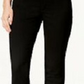 Charter Club Women's Tummy Control Bristol Capri Jeans Black Size 4 Petite