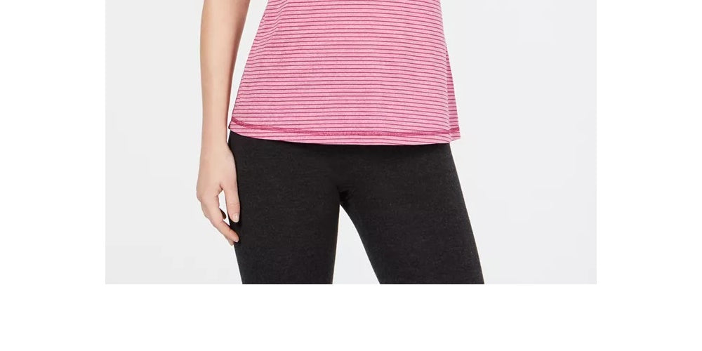 Ideology Women's Fitness Workout T-Shirt Wine Size Medium