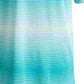 Attack Life Men's Lambert Ombre Stripe Polo Green Size Small