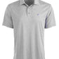 Attack Life Men's Regular Fit Performance Stretch Feeder Stripe Polo Gray Size Small