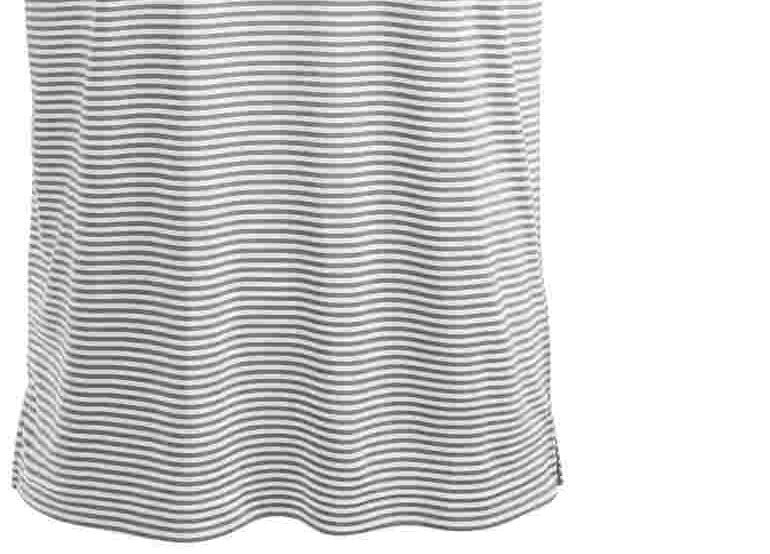 Attack Life Men's Regular Fit Performance Stretch Feeder Stripe Polo Gray Size Small