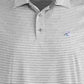 Attack Life Men's Regular Fit Performance Stretch Feeder Stripe Polo Grey Size XX-Large