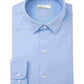 Bar III Men's Light Blue Heather Work Dress Shirt Navy Size 17.5- 36X37