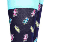 Bar III Men's Ice Pops Socks Navy Size Regular