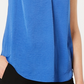 Alfani Women's V Neck Tank Top Blue Size Petite Small-Medium