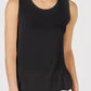 Charter Club Women's Sleeveless Zigzag Sweater Black Size Small