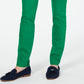 Charter Club Women's Chelsea Stretch Twill Skinny Pants Green Size 2 Petite