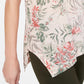 Style & Co Women's Printed Tank Top Pink Size Petite X-Large