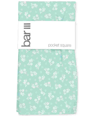 Bar III Men's Talbot Floral Business Pocket Square Navy Size Regular