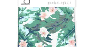 Bar III Men's Davis Floral Pocket Square White Size Regular