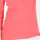 Karen Scott Women's Cotton 3/4-Sleeve Top Orange Size Medium
