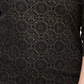 Karen Scott Women's Printed 3-4-Sleeve Top Black Size 0X