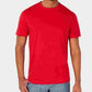 Club Room Men's Performance Doubler Short-Sleeve T-Shirt Red Size Large