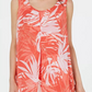 Alfani Women's Petite Layered Tunic Tank Orange Size Medium