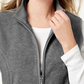 Karen Scott Women's Zip Front Vest Charcoal Size Petite Small