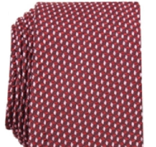 Alfani Men's Perrone Silk Blend Business Neck Tie Red Size Regular