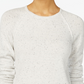 Karen Scott Women's Petite Long-Sleeve Curved Hem Sweater Natural Size Petite Small