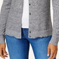 Karen Scott Women's Button-Down Cardigan Gray Size X-Large