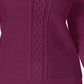 Karen Scott Women's Cable-Knit Sweater Red Size Medium