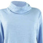 Karen Scott Women's Sport Cowl-Neck Top Navy Size X-Large