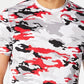 American Rag Men's Multi Color Camo T-Shirt White Size XXX-Large