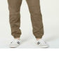 American Rag Men's Articulated Jogger Pants Beige Size Medium