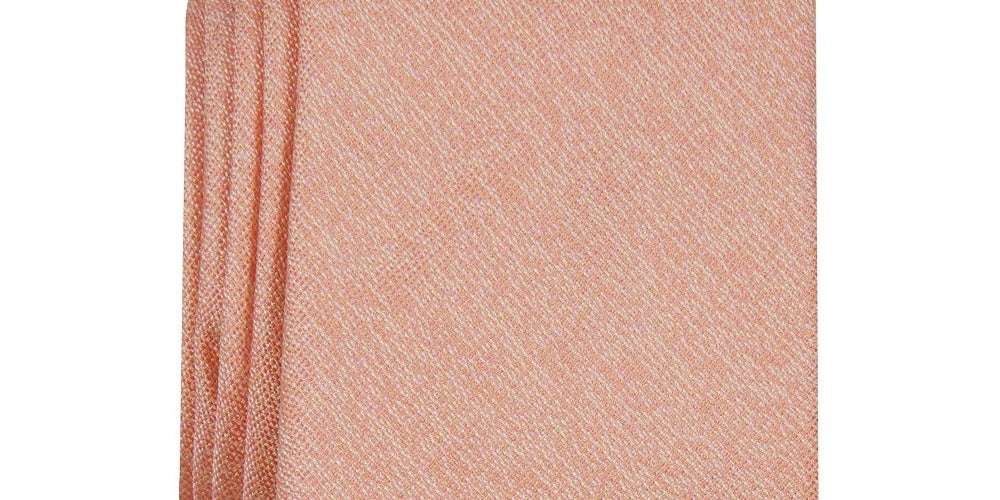 Bar III Men's Valley Solid Skinny Tie Orange Size Regular