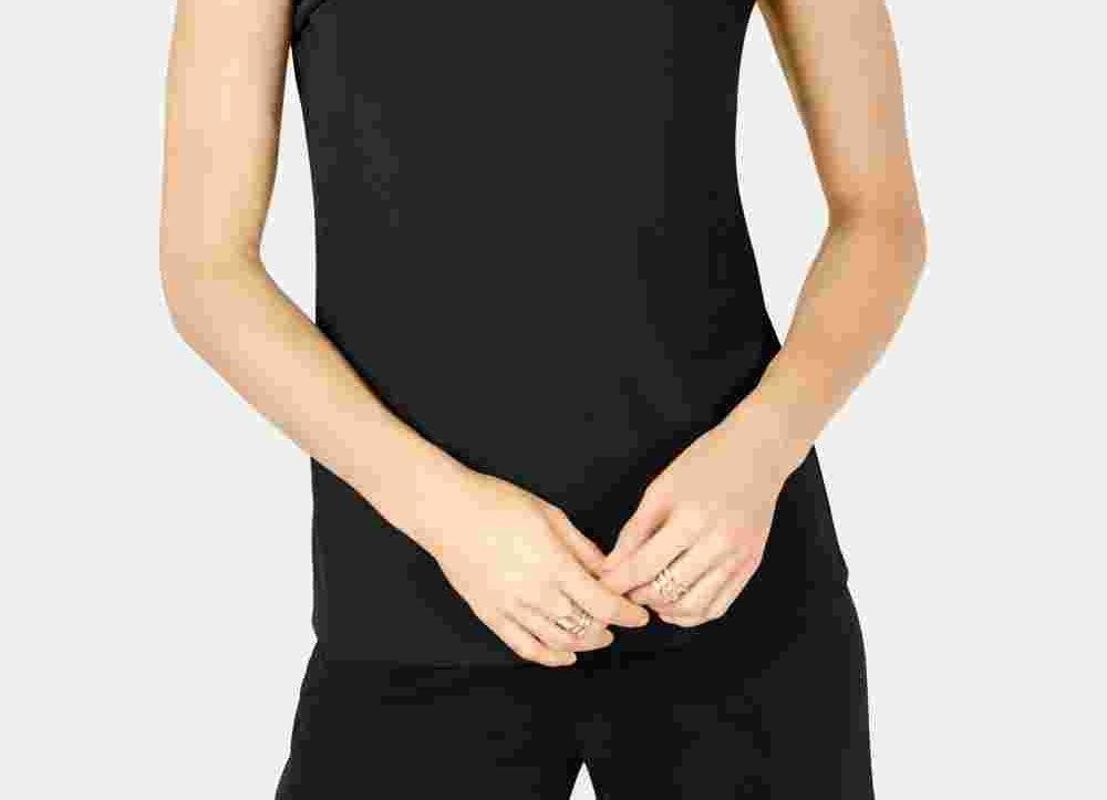 INC International Concepts Women's Crisscross Cutout Top Black Size X-Small