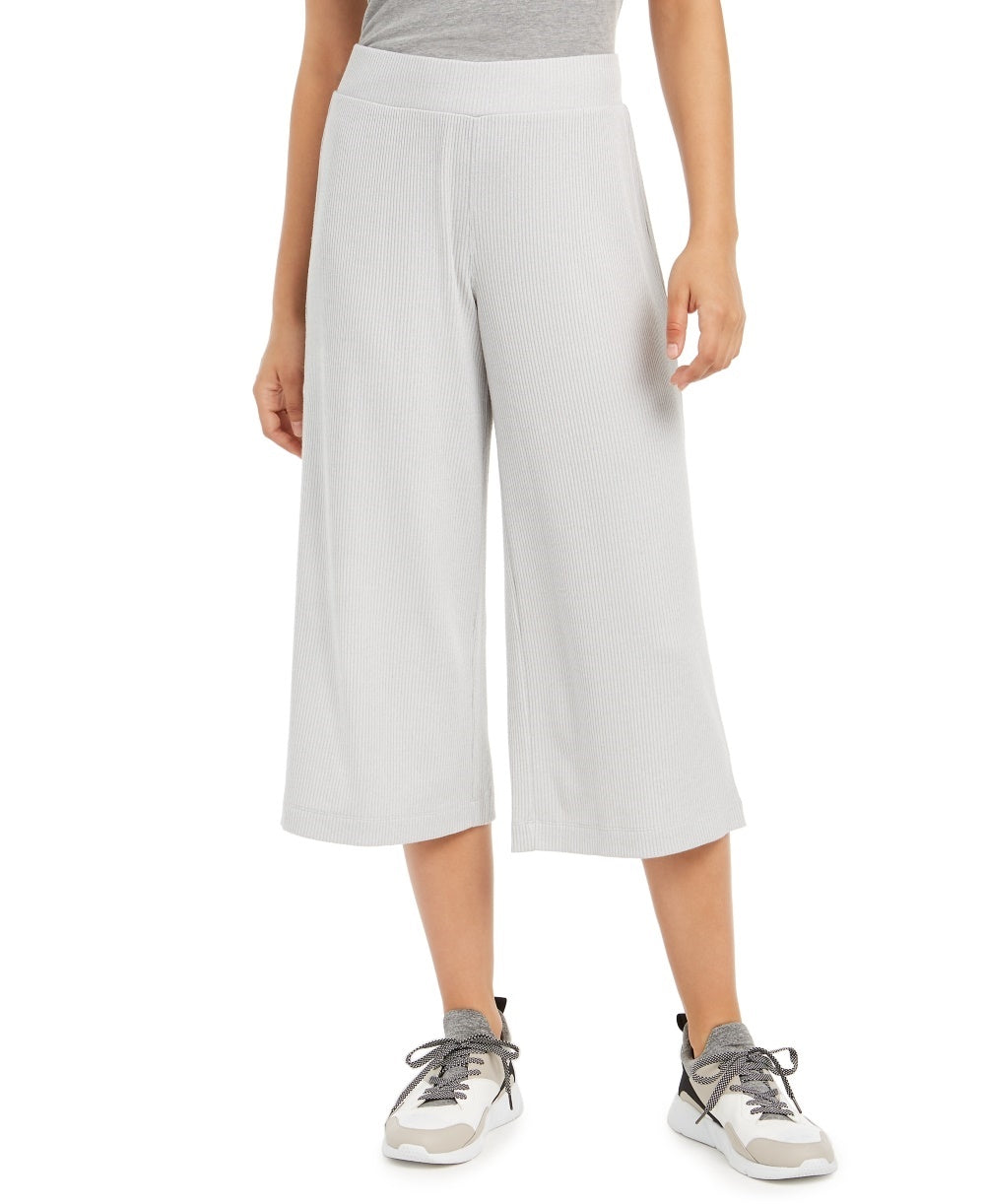 Ideology Women's Fitness Running Capri Pants  Gray Size XX-Large