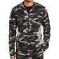 ID Ideology Men's Colorblocked Camo Jacket Black Size Small