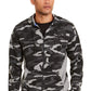 ID Ideology Men's Colorblocked Camo Jacket Black Size Small