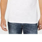 INC International Concepts Men's V-Neck Pocket T-Shirt White Size Medium